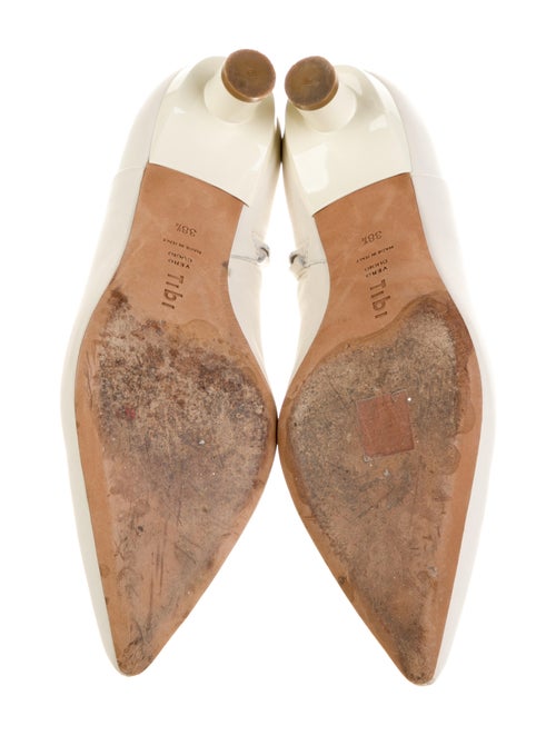 Tibi Leather Lace-Up Boots