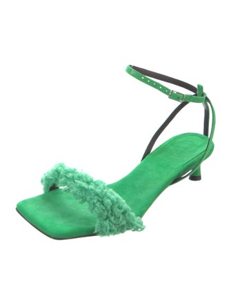Tibi Cameron Suede Sandals