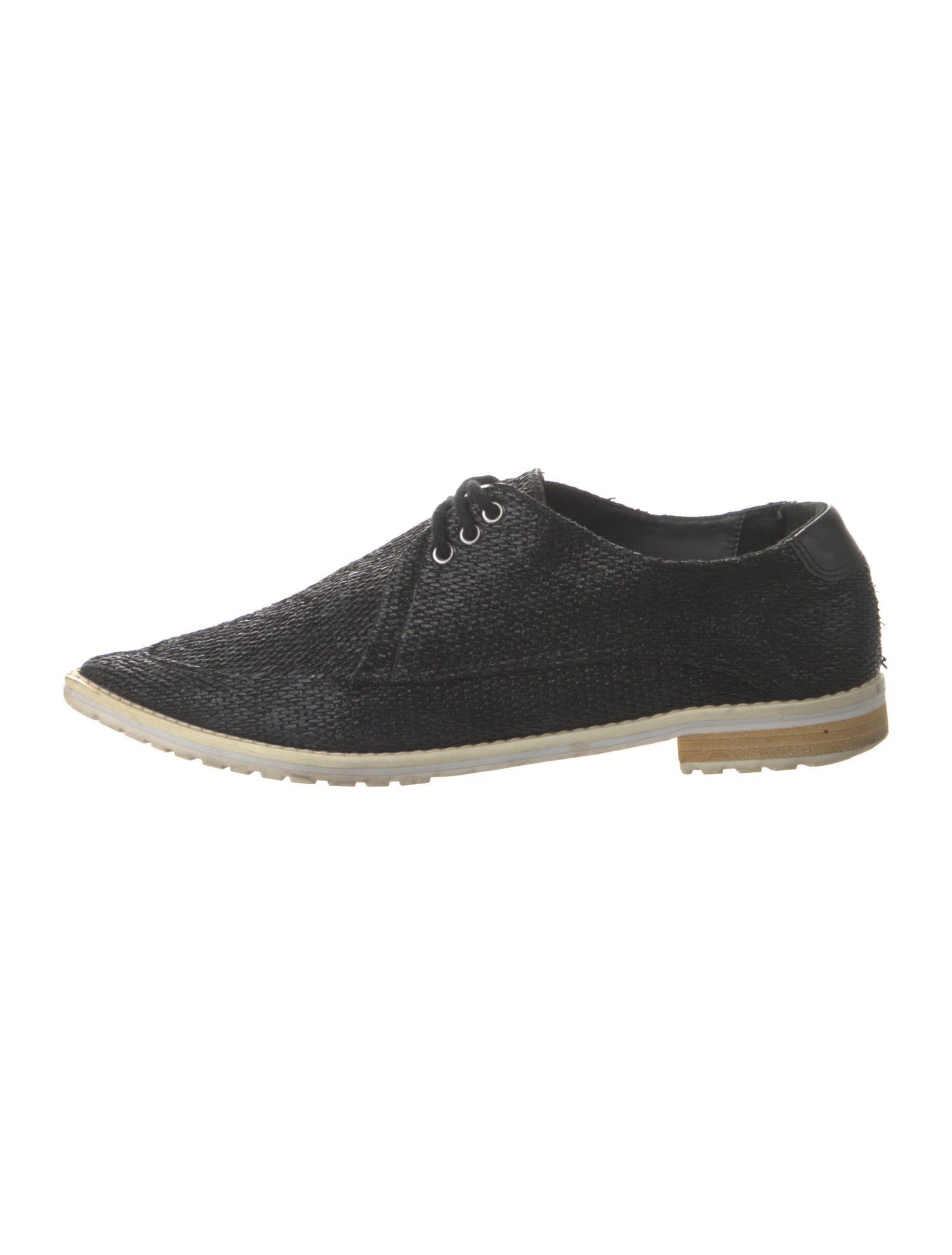 Tibi Raffia Oxfords