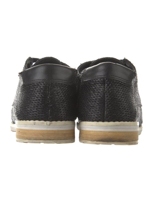 Tibi Raffia Oxfords