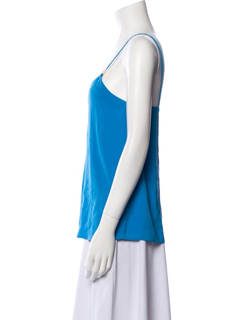 Tibi Square Neckline Sleeveless Top