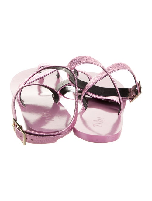 Tibi Leather Gladiator Sandals