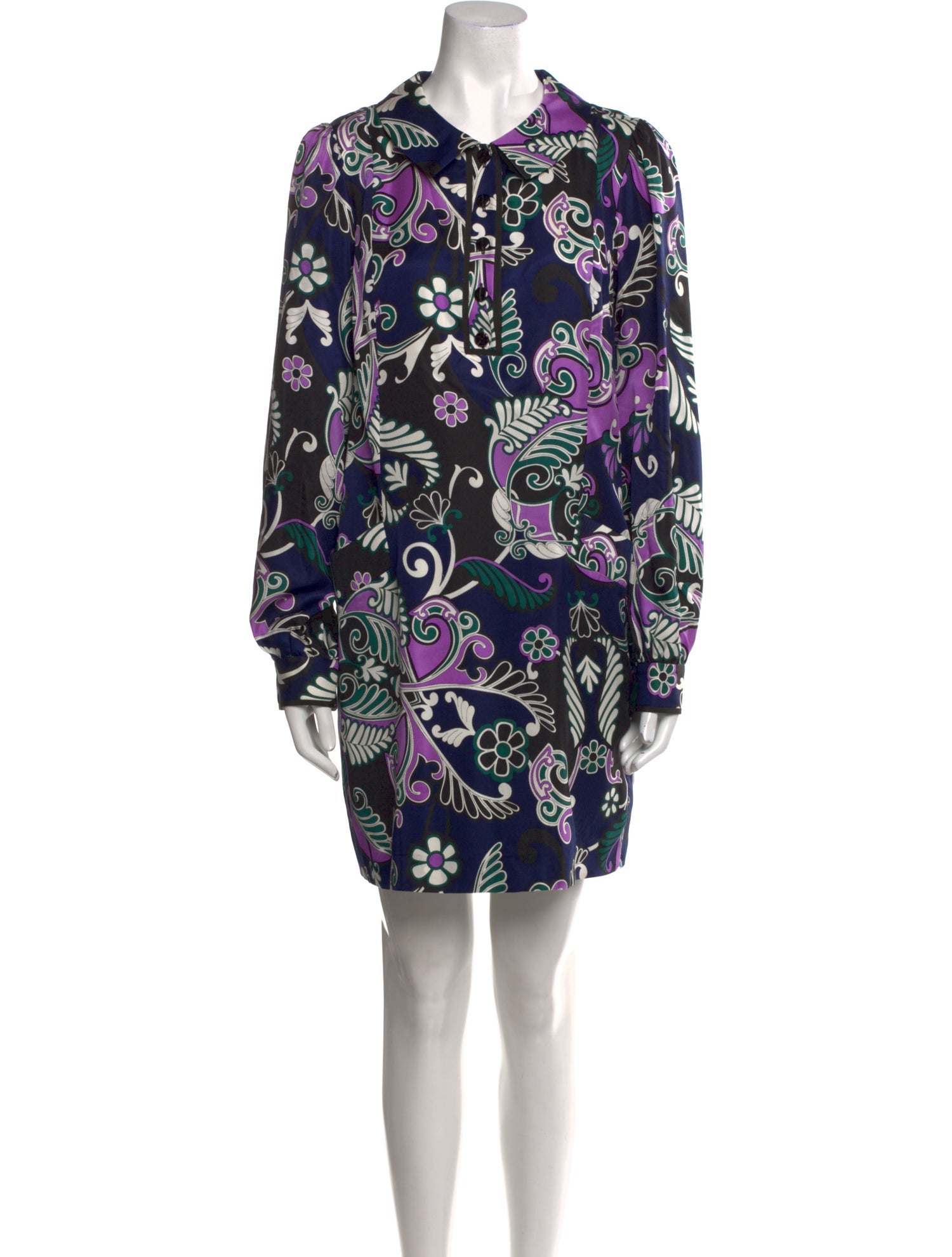 Tibi Silk Mini Dress