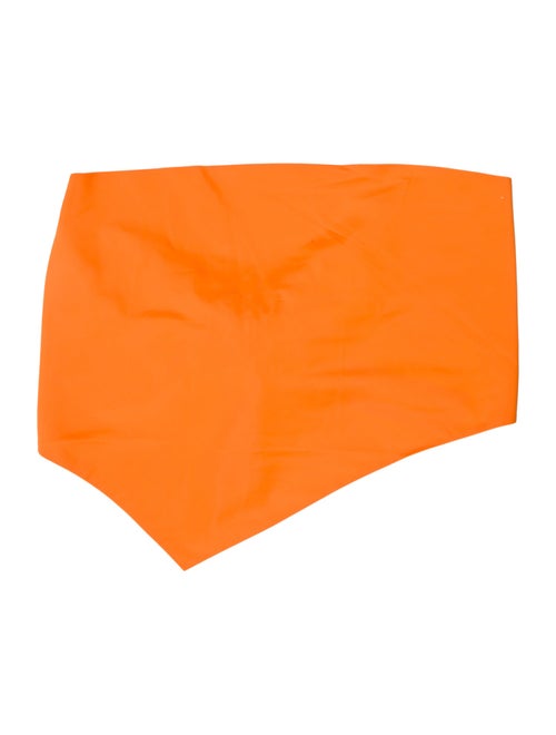 Tibi Strapless Crop Top