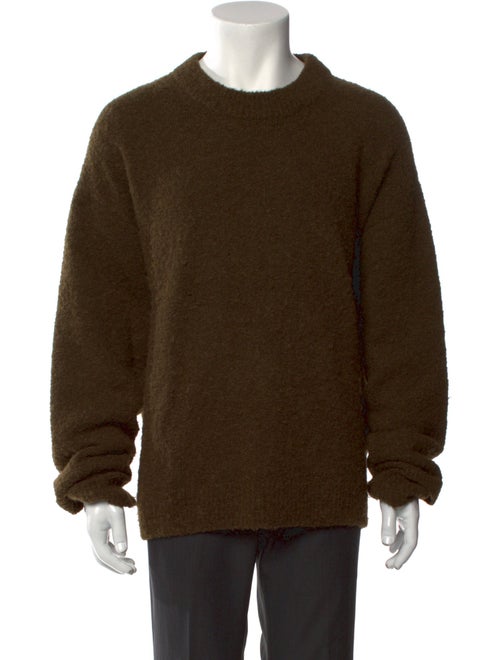 Tibi Alpaca Crew Neck Pullover