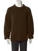 Tibi Alpaca Crew Neck Pullover