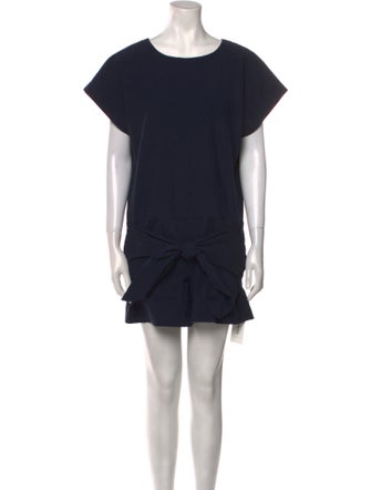 Tibi Scoop Neck Romper