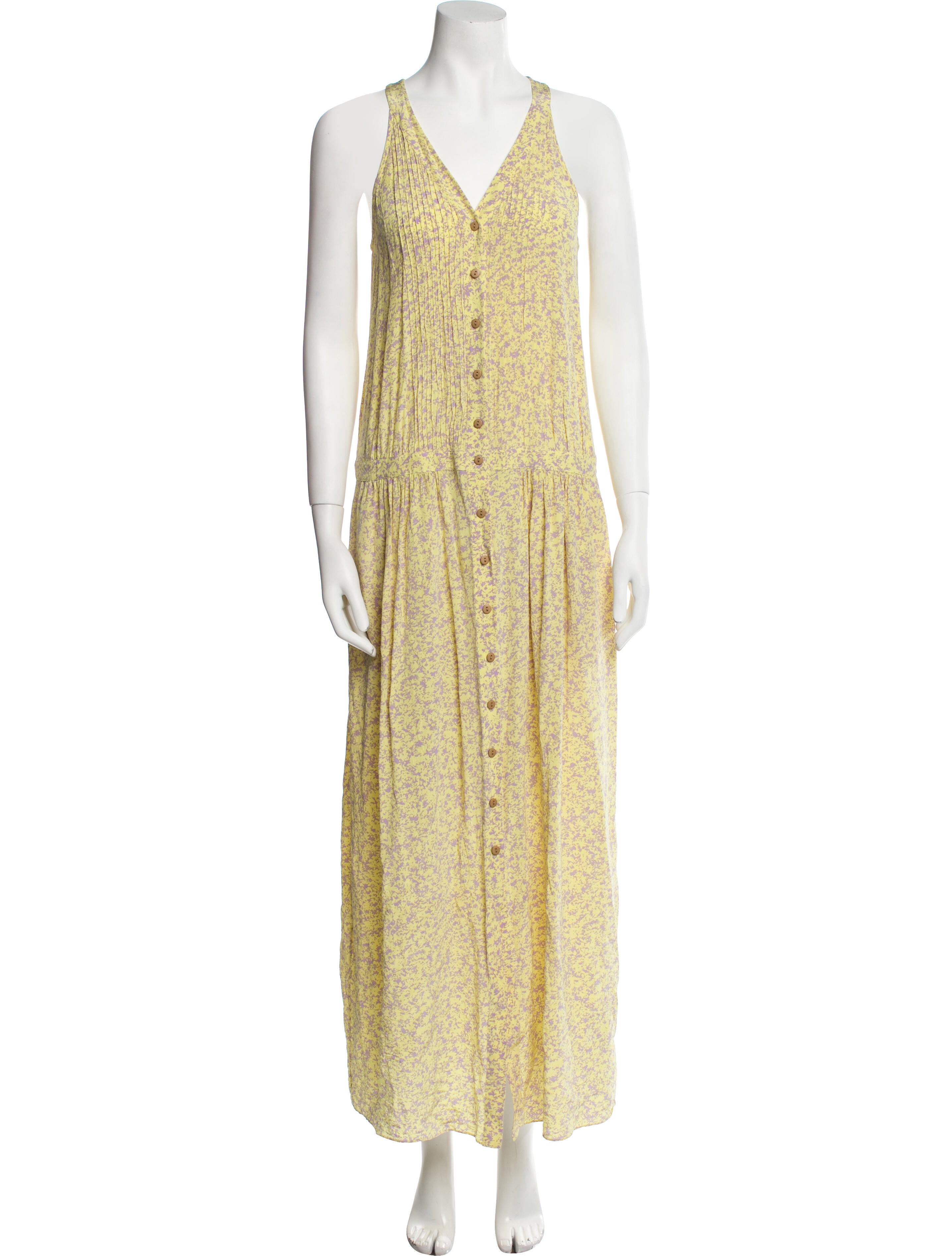 Tibi Silk Long Dress