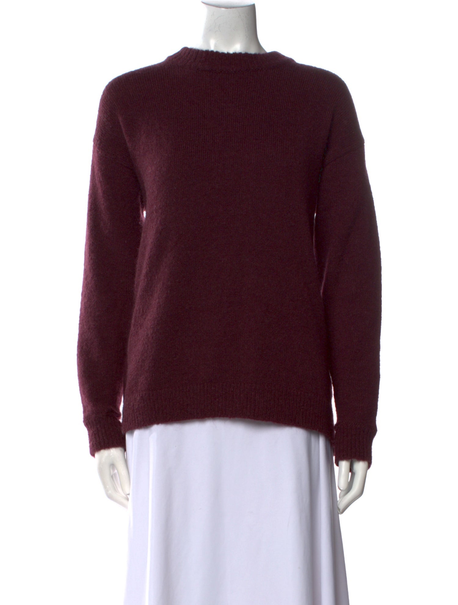 Tibi Mohair Crew Neck Sweater