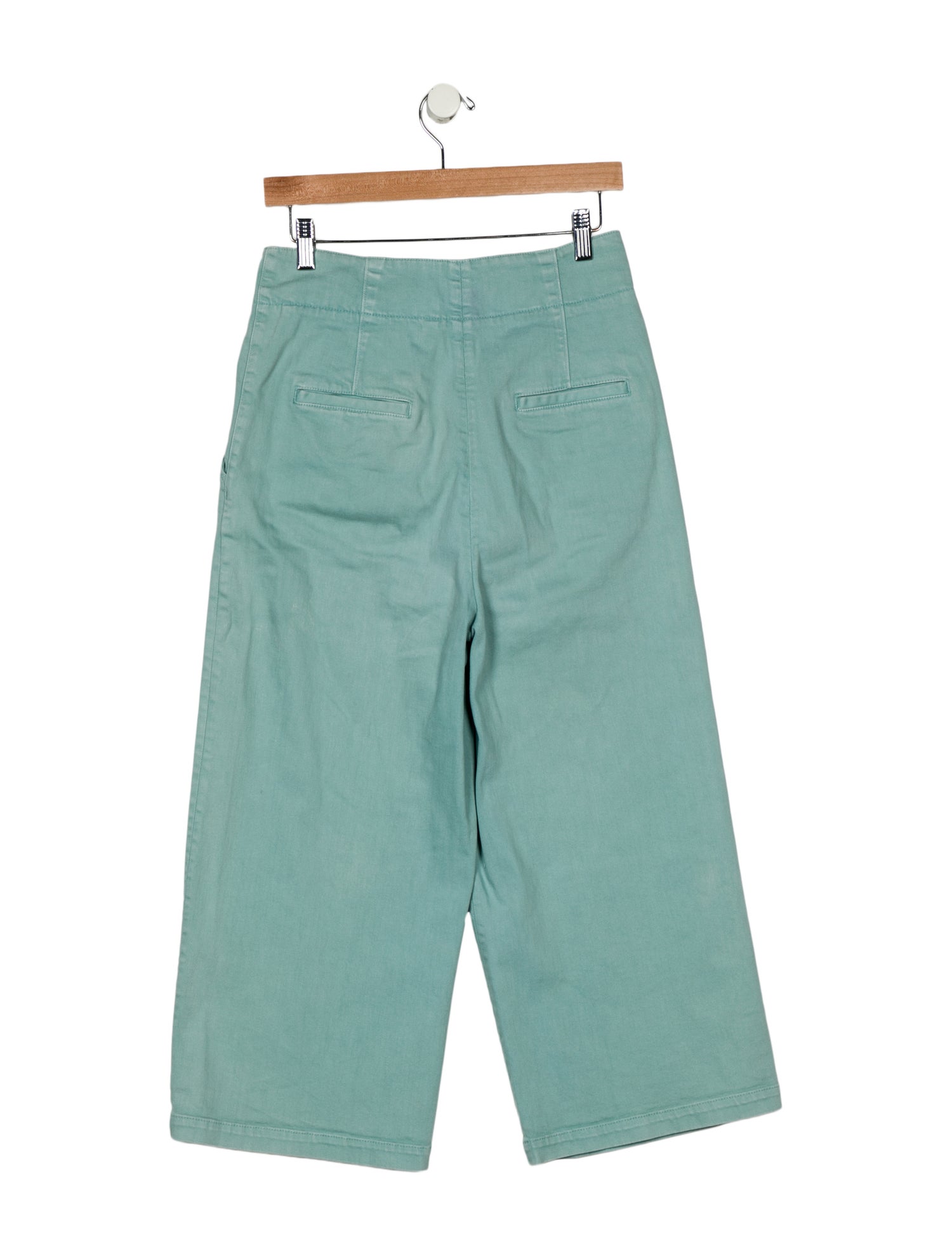 Tibi High-Rise Wide Leg Jeans