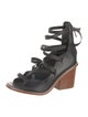 Tibi Leather Gladiator Sandals