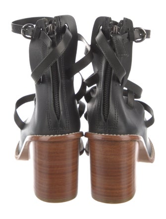 Tibi Leather Gladiator Sandals