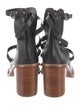 Tibi Leather Gladiator Sandals