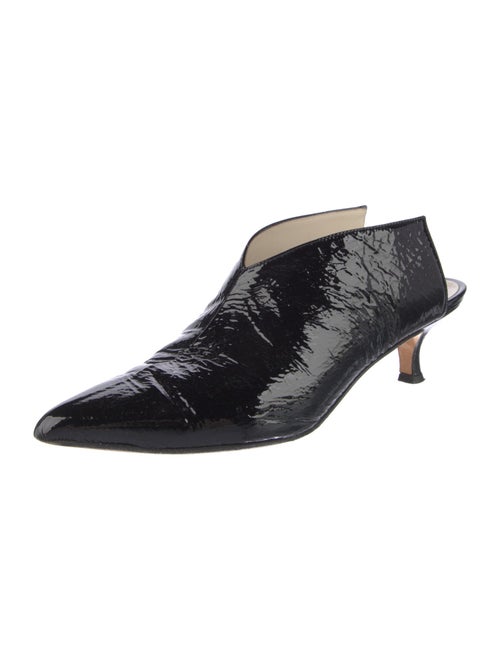 Tibi Patent Leather Mules