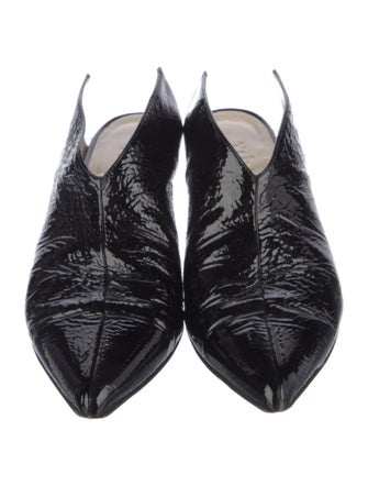 Tibi Patent Leather Mules