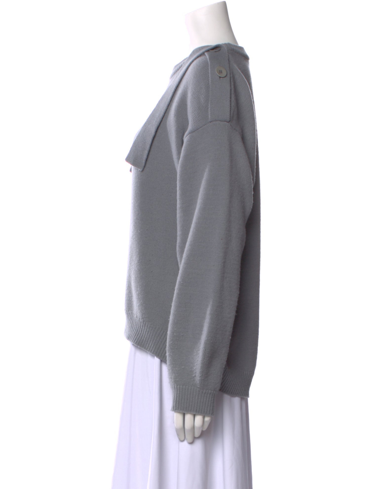 Tibi Wool Crew Neck Sweater