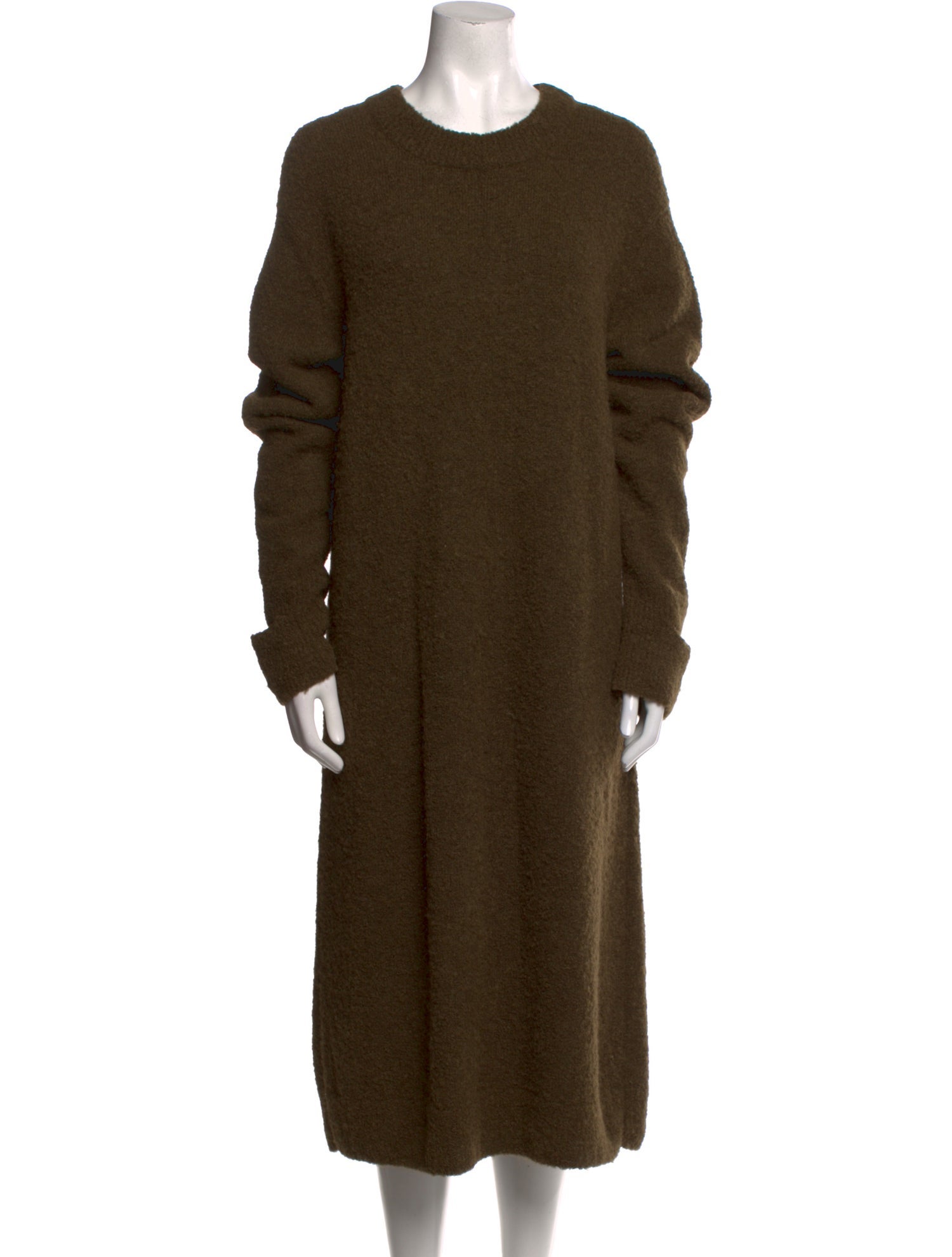 Tibi Alpaca Midi Length Dress