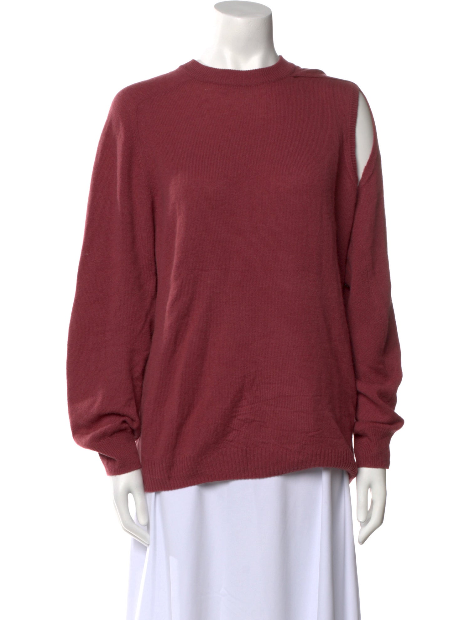 Tibi Cashmere Crew Neck Sweater