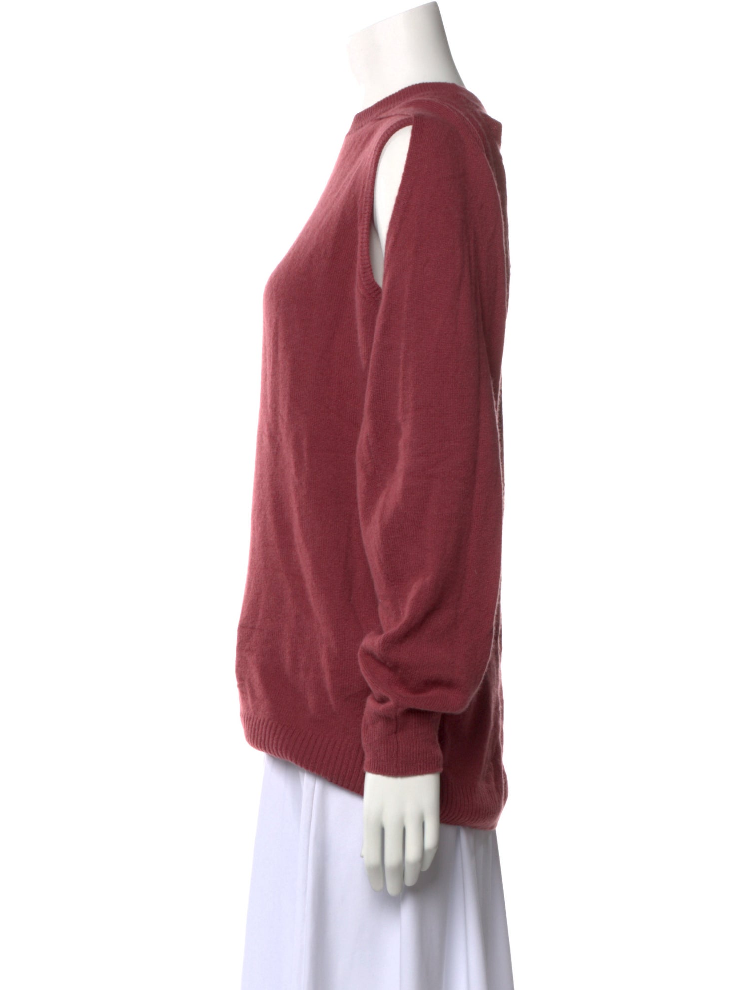 Tibi Cashmere Crew Neck Sweater