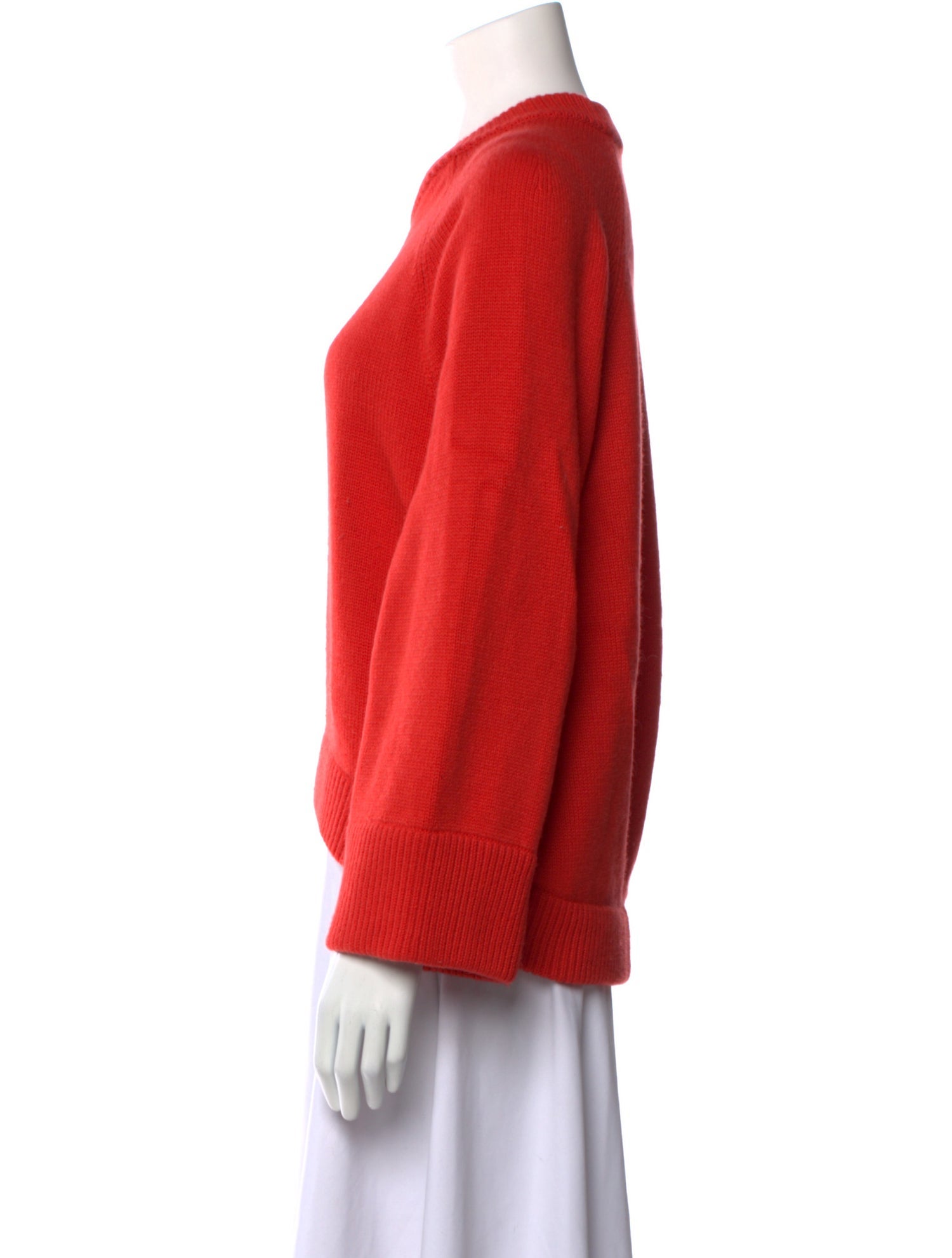 Tibi Cashmere Crew Neck Sweater