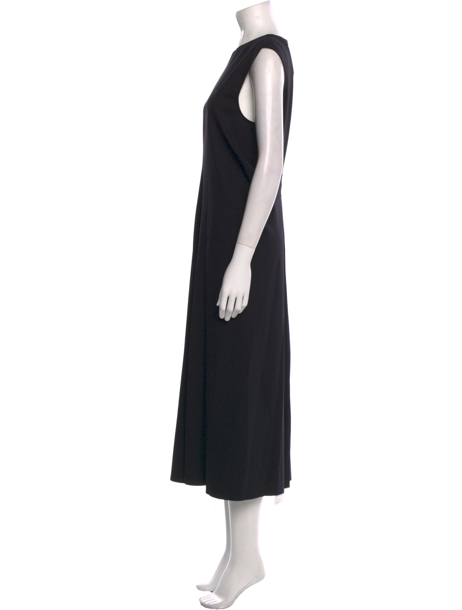 Tibi V-Neck Long Dress