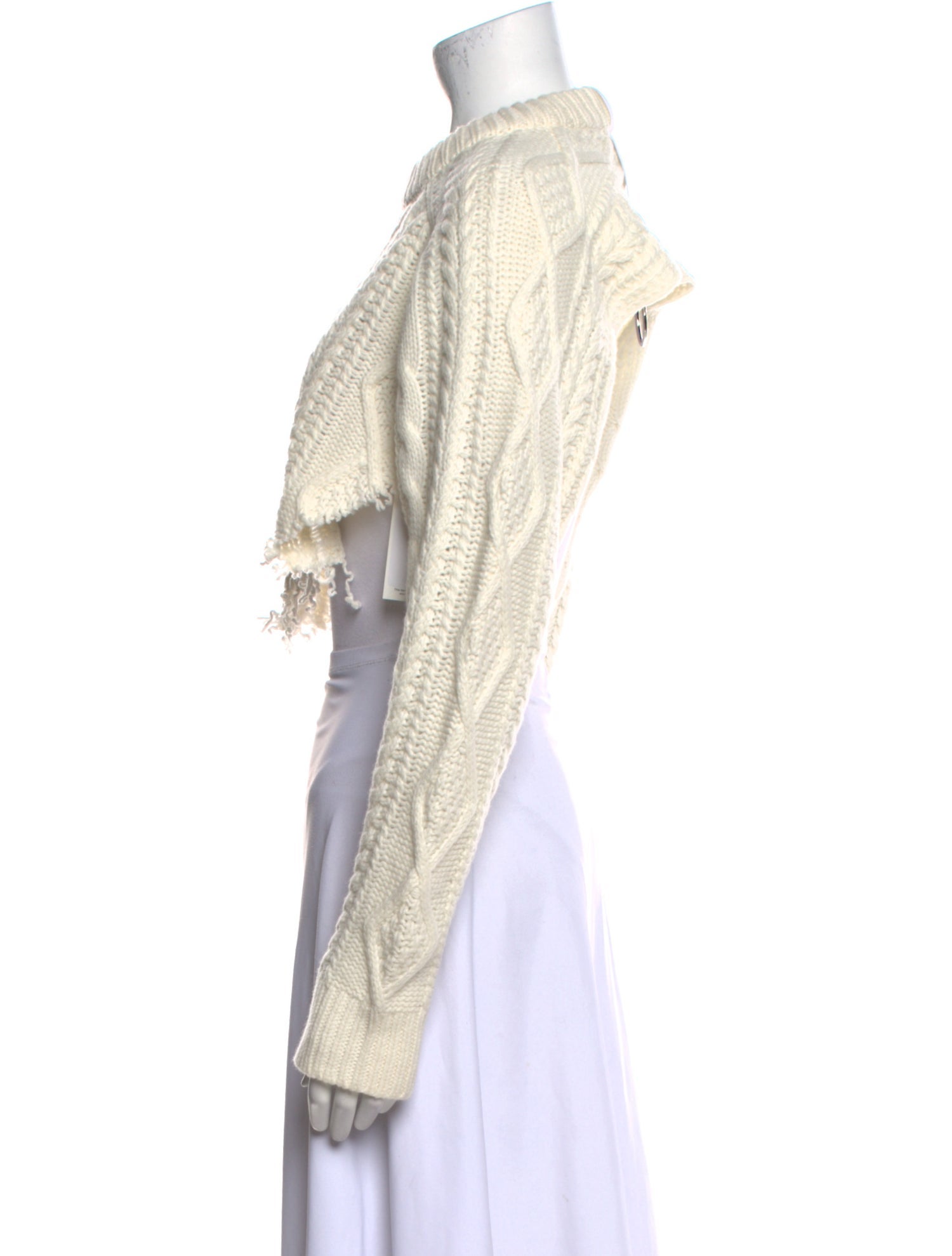 Tibi Wool Crew Neck Sweater