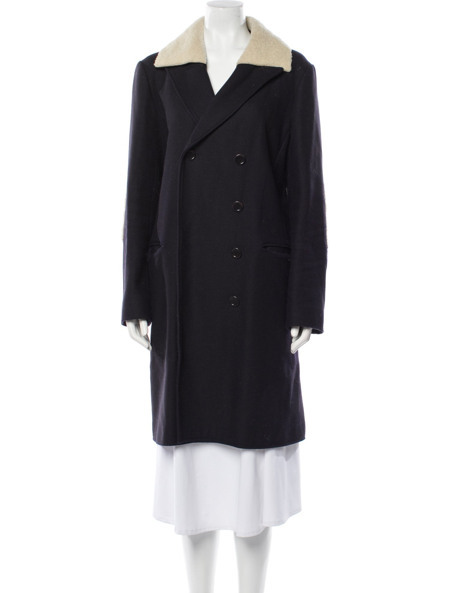 Tibi Shearling Fur Coat