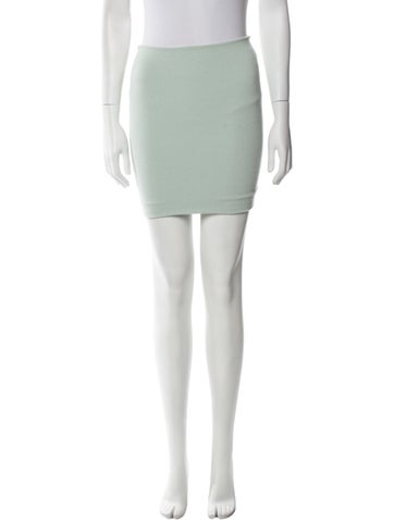 Tibi Skirts Cashmere Mini Skirt S