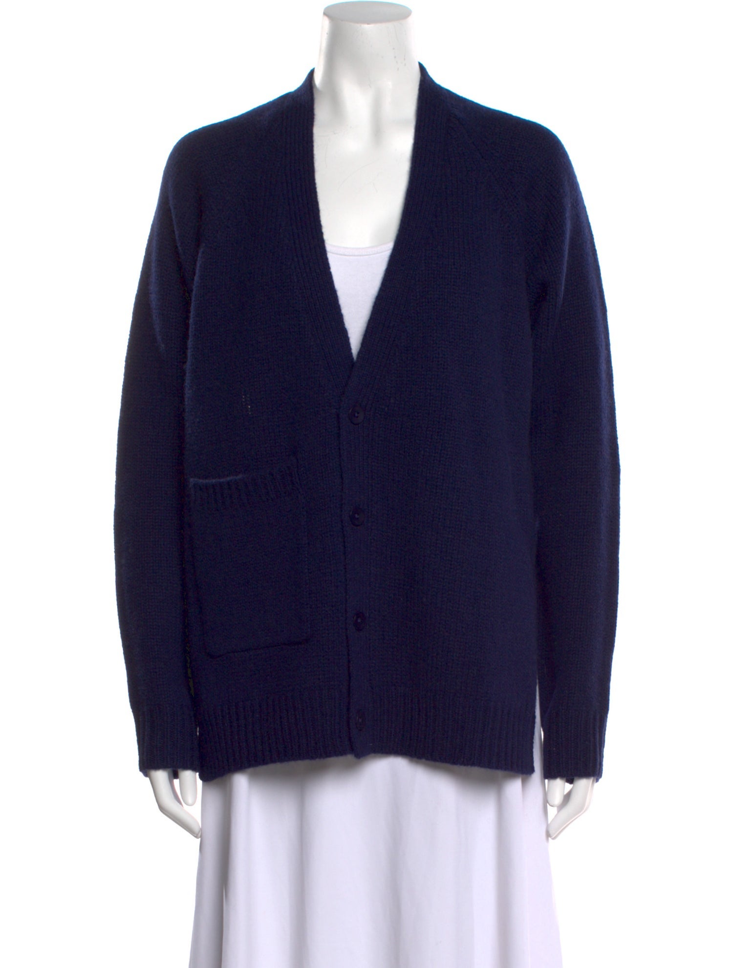 Tibi Wool V-Neck Sweater