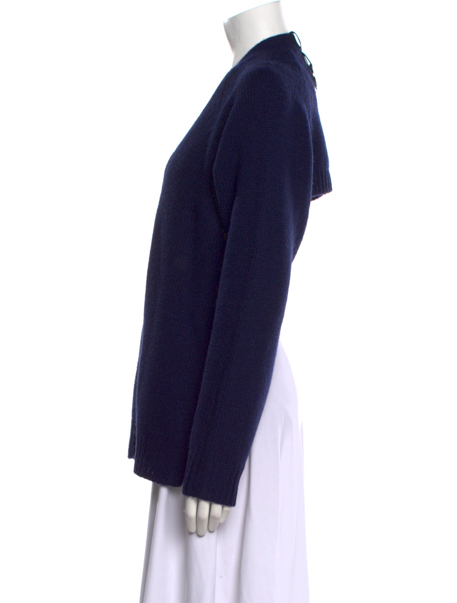 Tibi Wool V-Neck Sweater