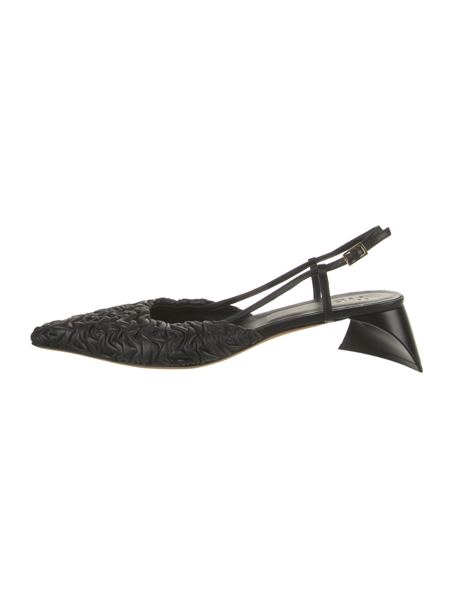 Tibi Leather Slingback Pumps