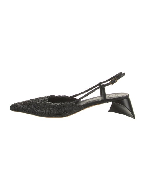 Tibi Leather Slingback Pumps