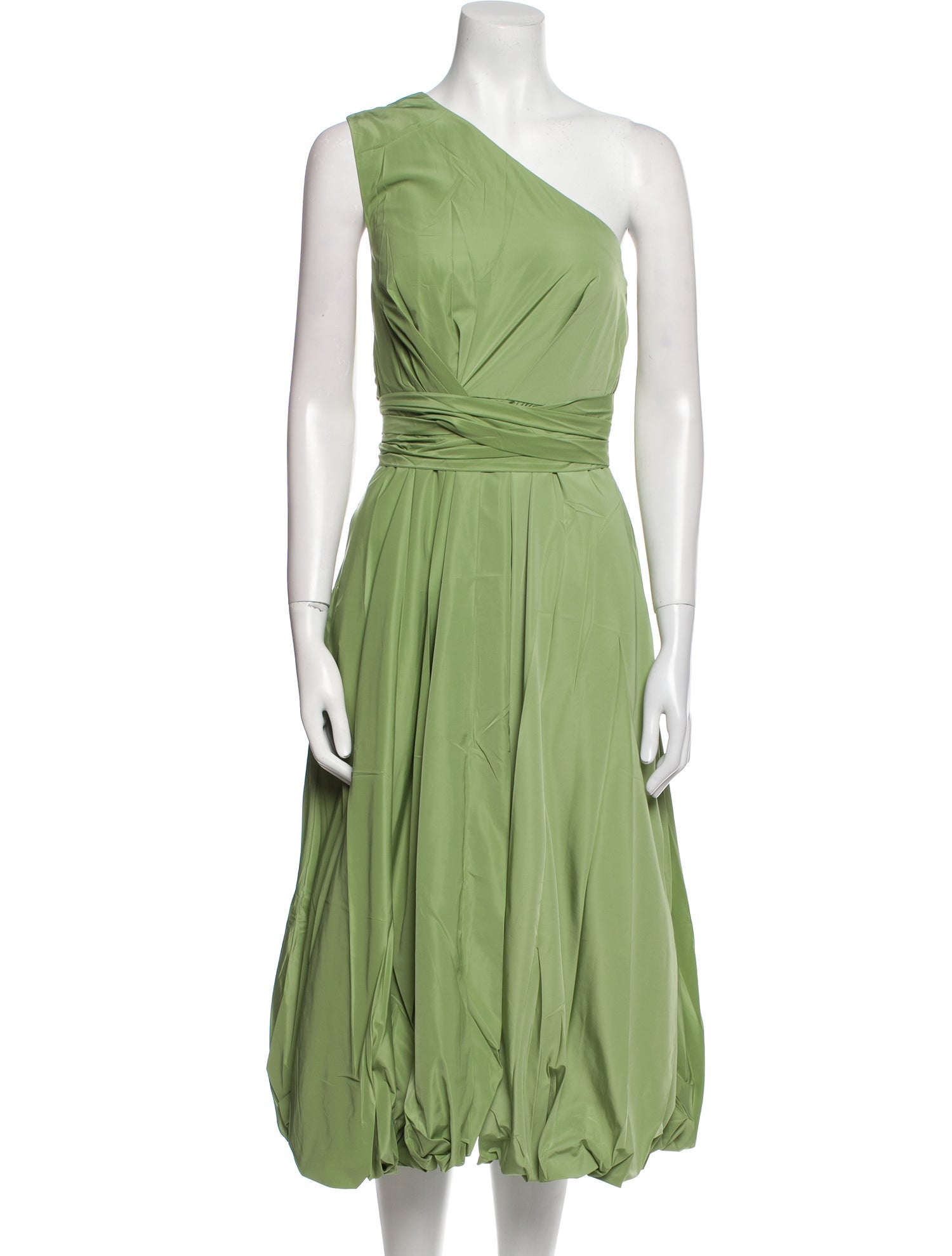 Tibi One-Shoulder Midi Length Dress w/ Tags