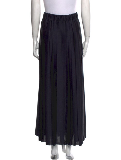 Tibi Pleated Accents Midi Length Skirt