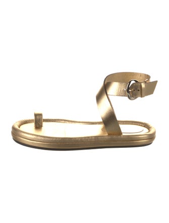 Tibi Leather Sandals