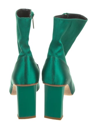 Tibi Satin Boots