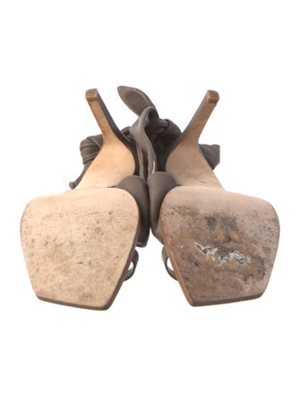 Tibi Leather Slingback Sandals