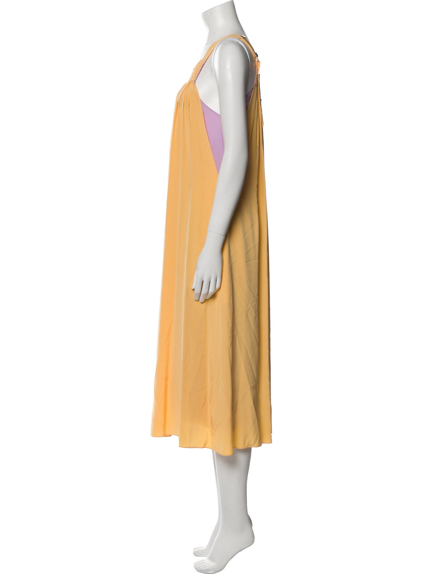 Tibi Silk Midi Length Dress
