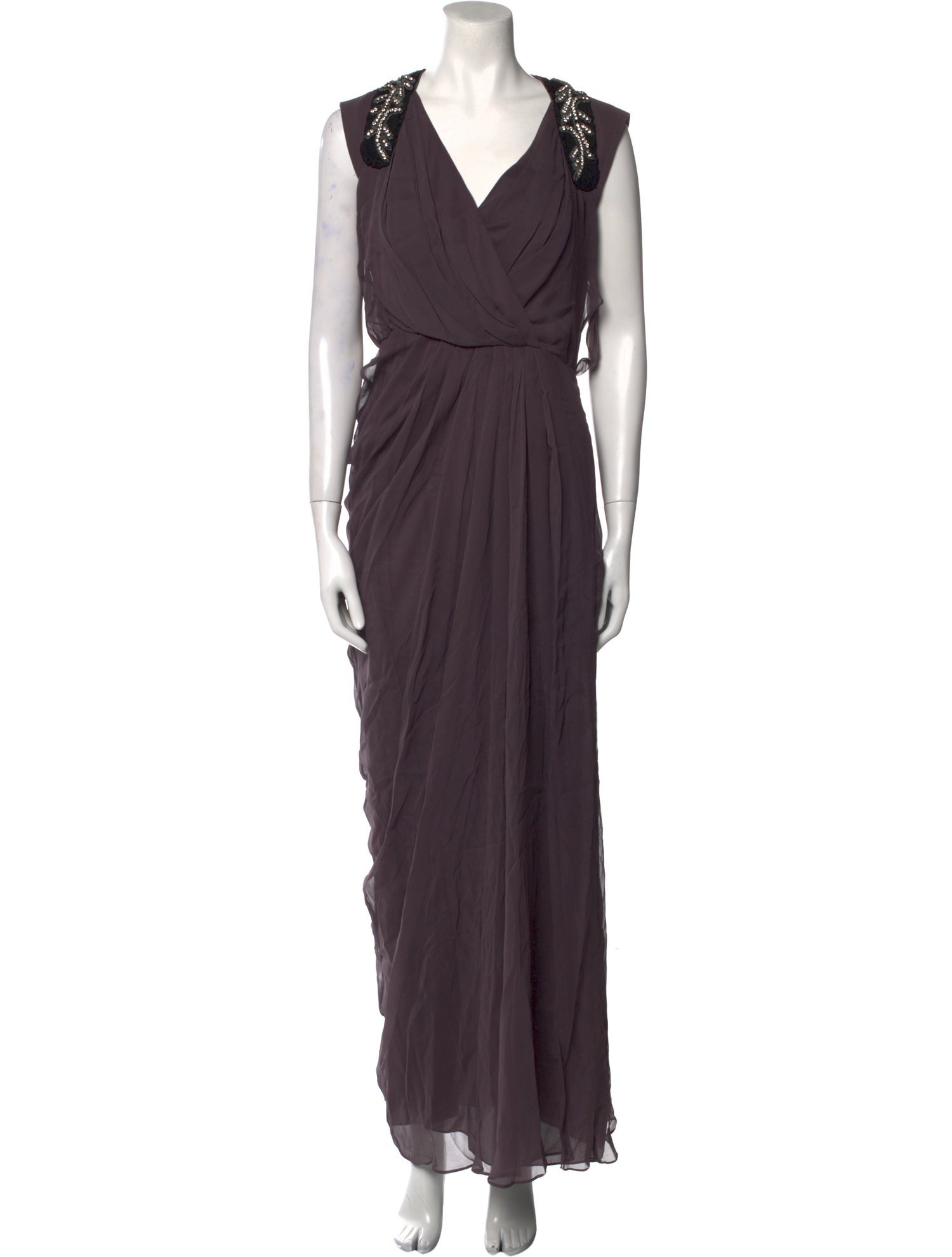 Tibi Silk Long Dress