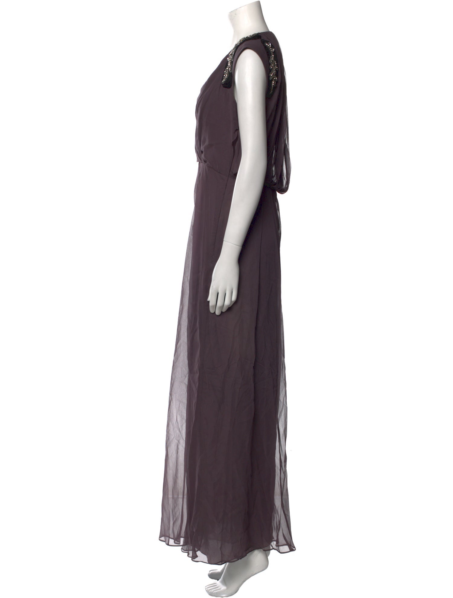 Tibi Silk Long Dress