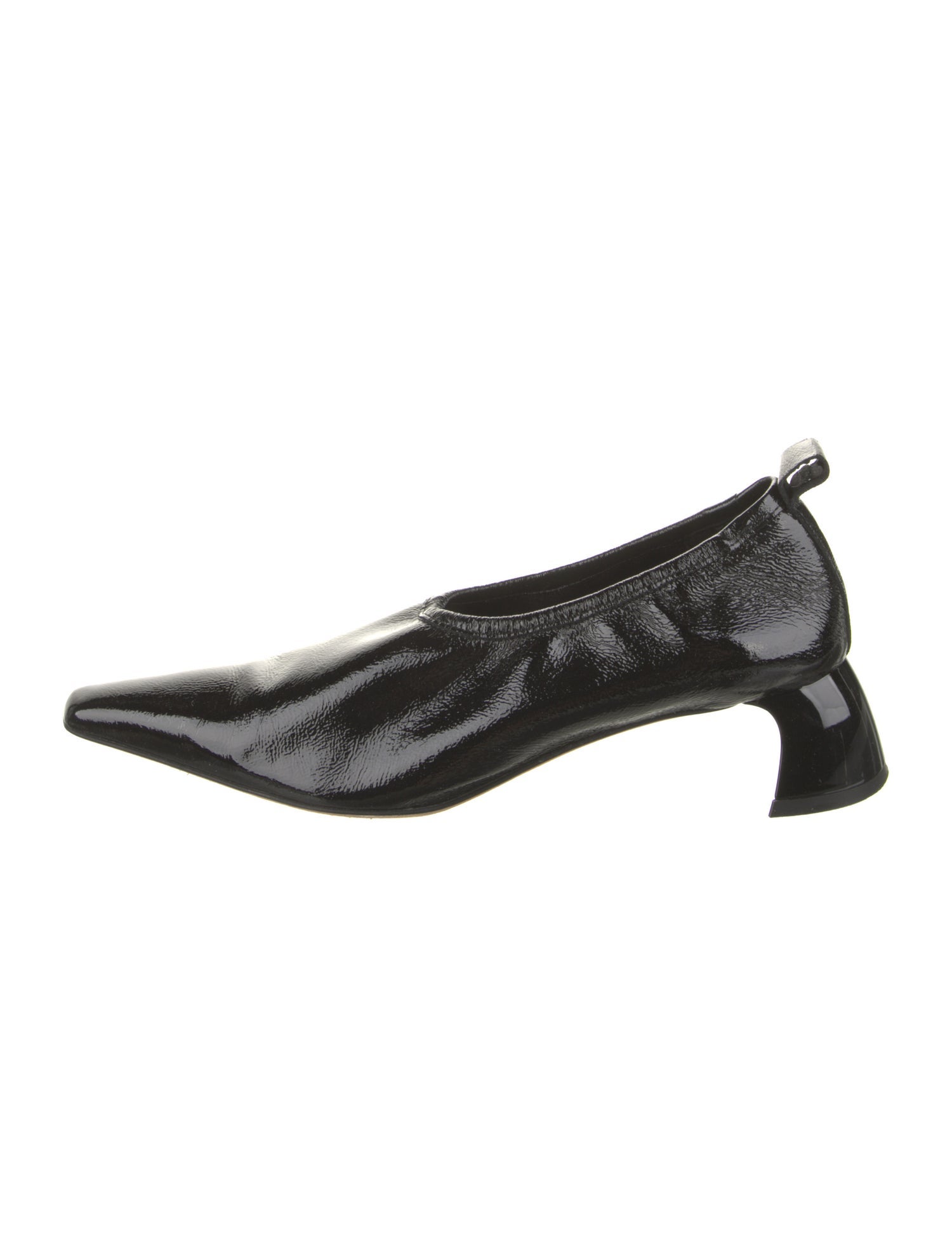 Tibi Patent Leather Slingback Pumps