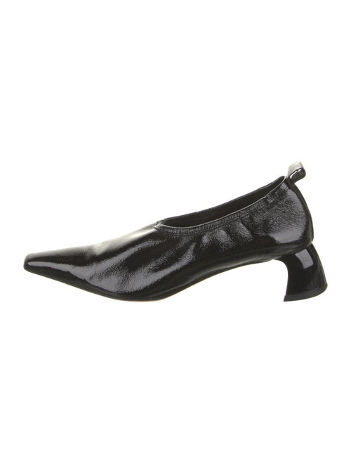 Tibi Patent Leather Slingback Pumps