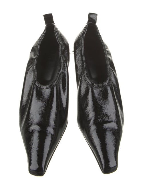 Tibi Patent Leather Slingback Pumps