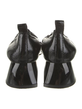 Tibi Patent Leather Slingback Pumps