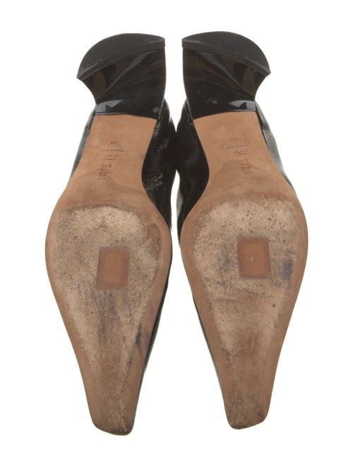 Tibi Patent Leather Slingback Pumps