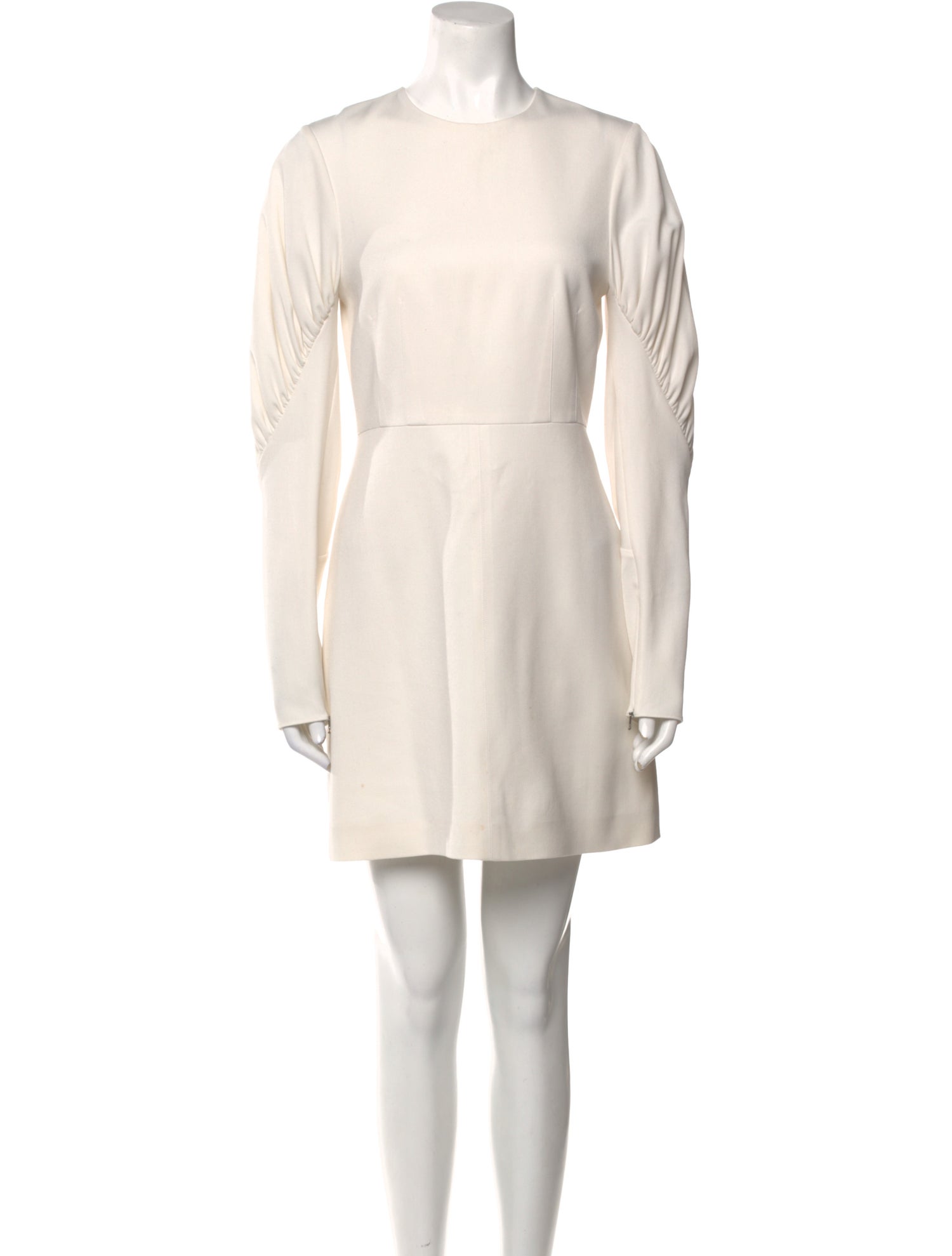 Tibi Crew Neck Mini Dress