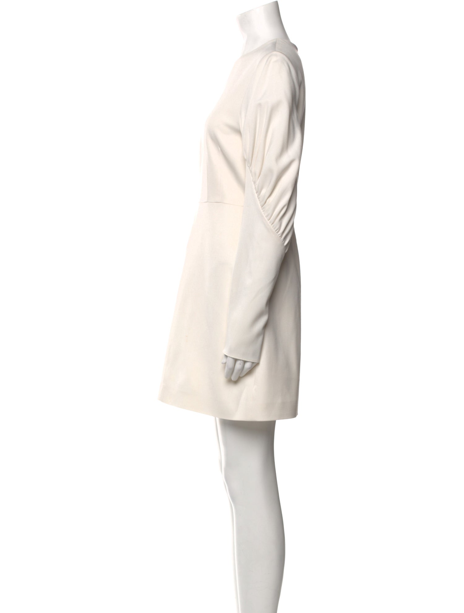 Tibi Crew Neck Mini Dress