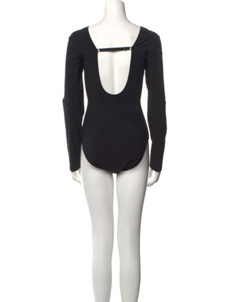 Tibi Scoop Neck Romper