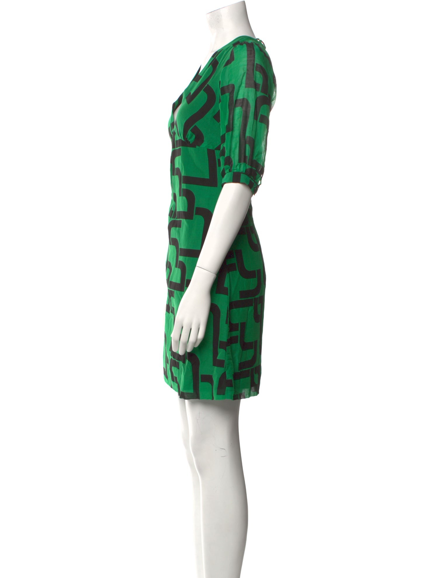 Tibi Printed Mini Dress