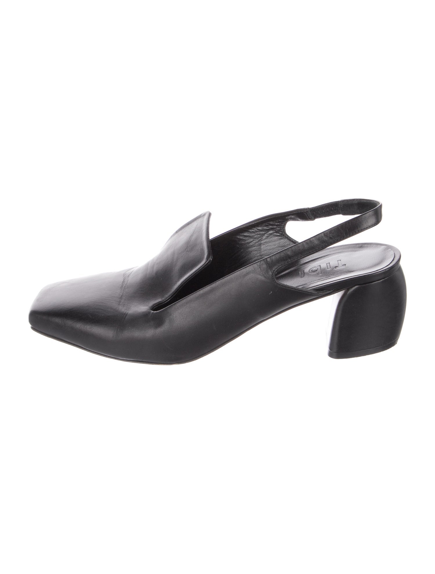 Tibi Leather Slingback Pumps